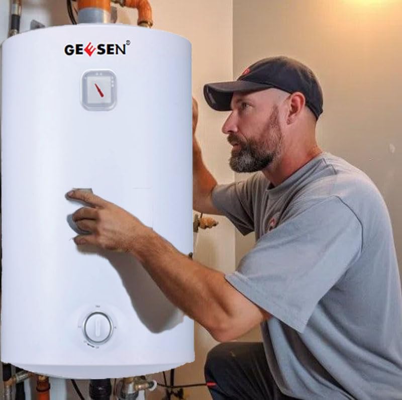Geesen Indoor/RV Universal Electric Hot Water Heater for the whole family(13 Gallon)