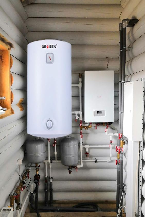 Geesen Indoor/RV Universal Electric Hot Water Heater for the whole family(13 Gallon)