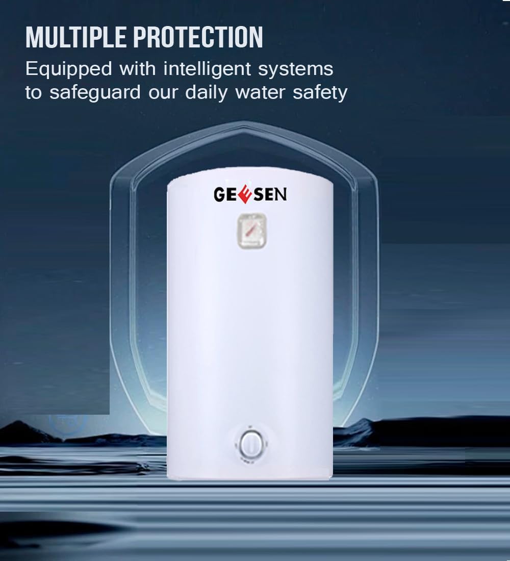 Geesen Indoor/RV Universal Electric Hot Water Heater for the whole family(13 Gallon)