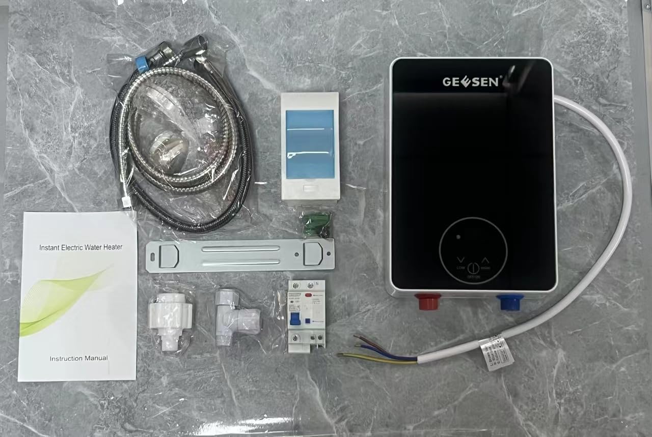 Geesen Tankless Electric Water Heater Point-of-Use with Digital Display(5.5 KW/240V)