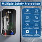 Tankless Water Heater Electric 9kW 240V, Instant On Demand Endless Hot Water Heater with Digital Temperature Display Point of Use for Residential Whole House Shower, ETL Certified