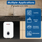 Tankless Water Heater Electric 9kW 240V, Instant On Demand Endless Hot Water Heater with Digital Temperature Display Point of Use for Residential Whole House Shower, ETL Certified